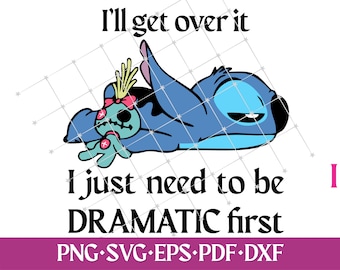 Dramatic Svg Cut Files: Cricut & Silhouette - Sleep Stitch Design (Digital Download