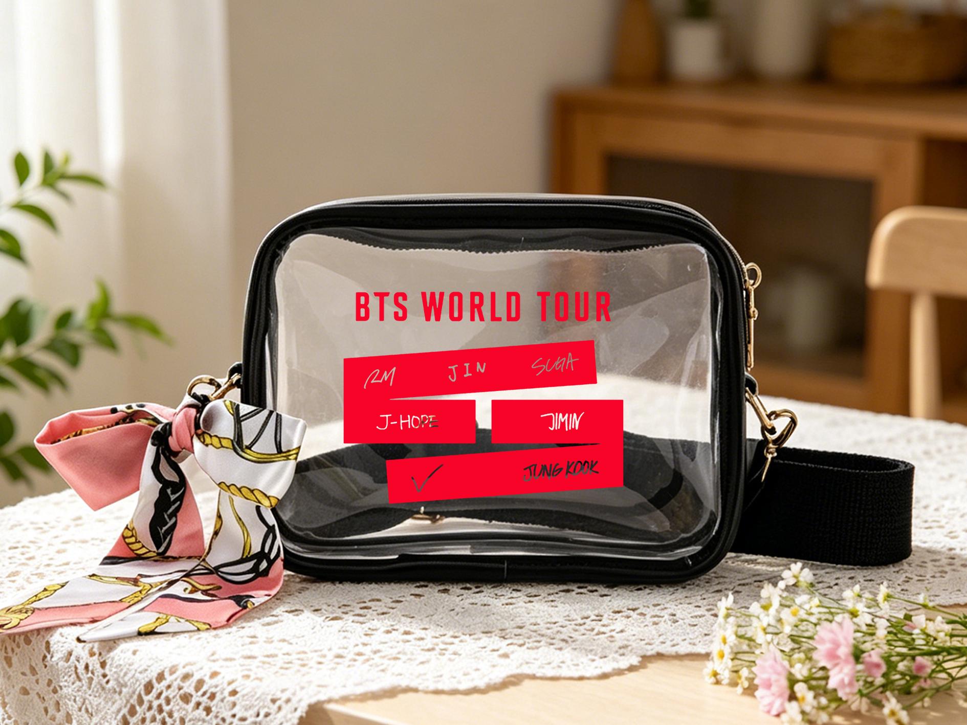 Bts Clear Bag - Etsy