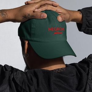 Negroni Embroidered Cap