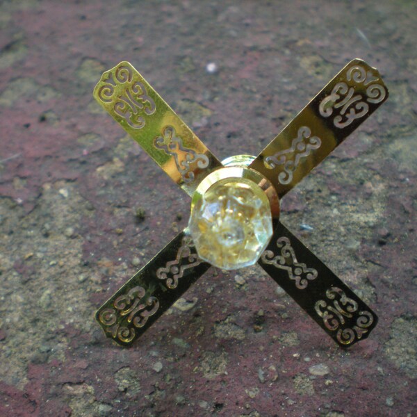 Vintage Ceiling Fan, Doll House Miniature, New Old Stock