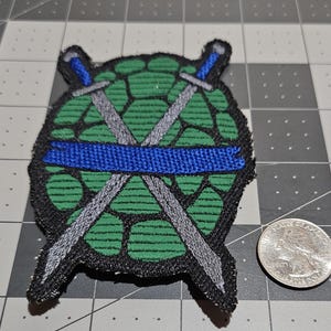 Sew-on Ninja Turtles Leonardo Patch