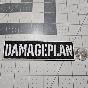 Iron-on/Sew-on Damageplan Patch
