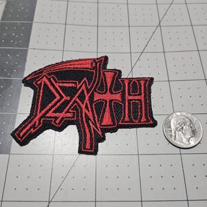 Iron-on/Sew-on Death Patch