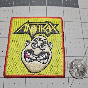 Iron-on/Sew-on Anthrax Patch