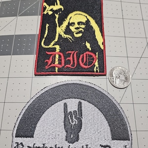Iron-on/Sew-on Dio Patches