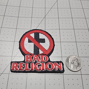 Iron-on/Sew-on Bad Religion Patch