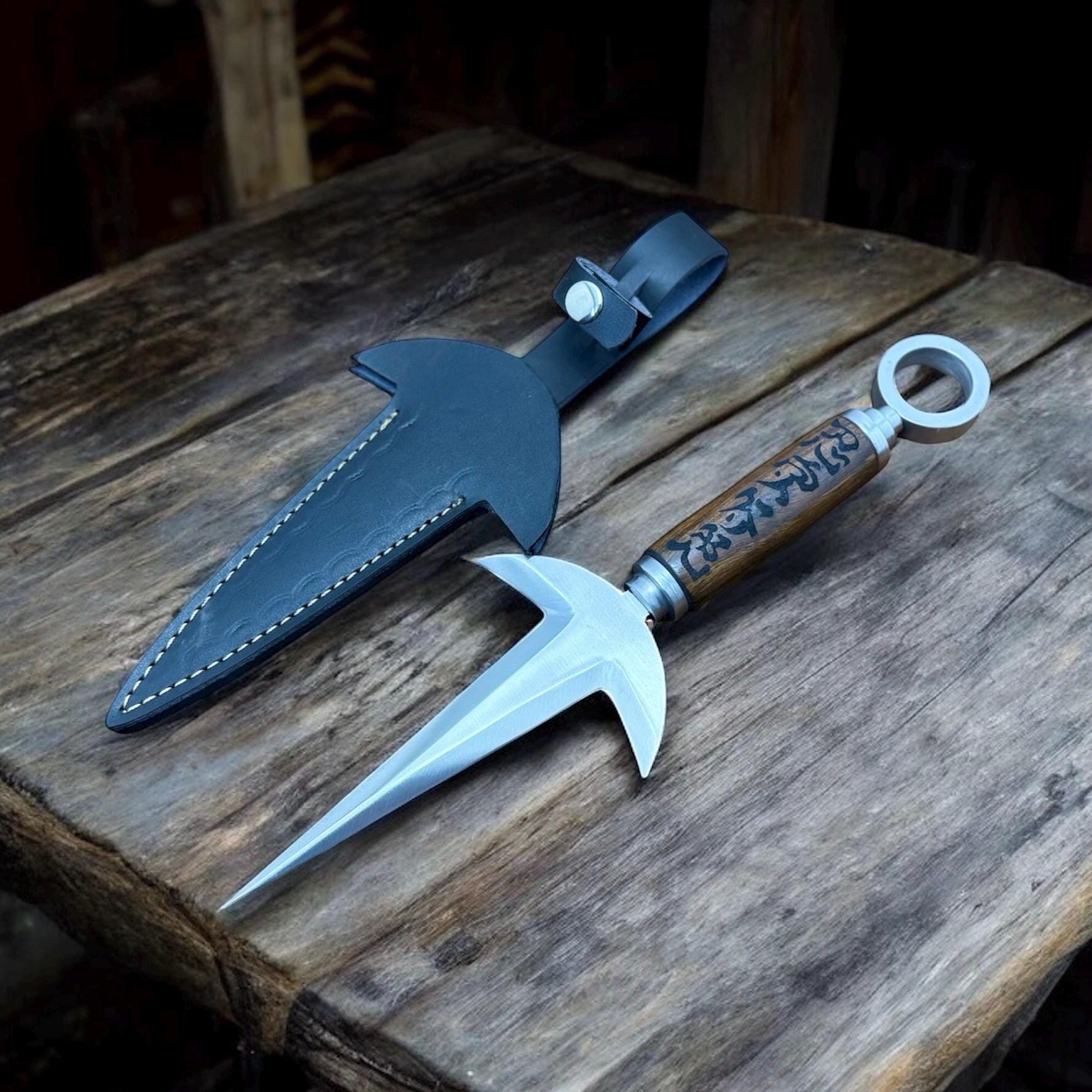 アンティーク金属製ツール　クナイ？　武器？ アンティーク金属製ツール クナイ？ 武器？ アンティーク金属製ツール