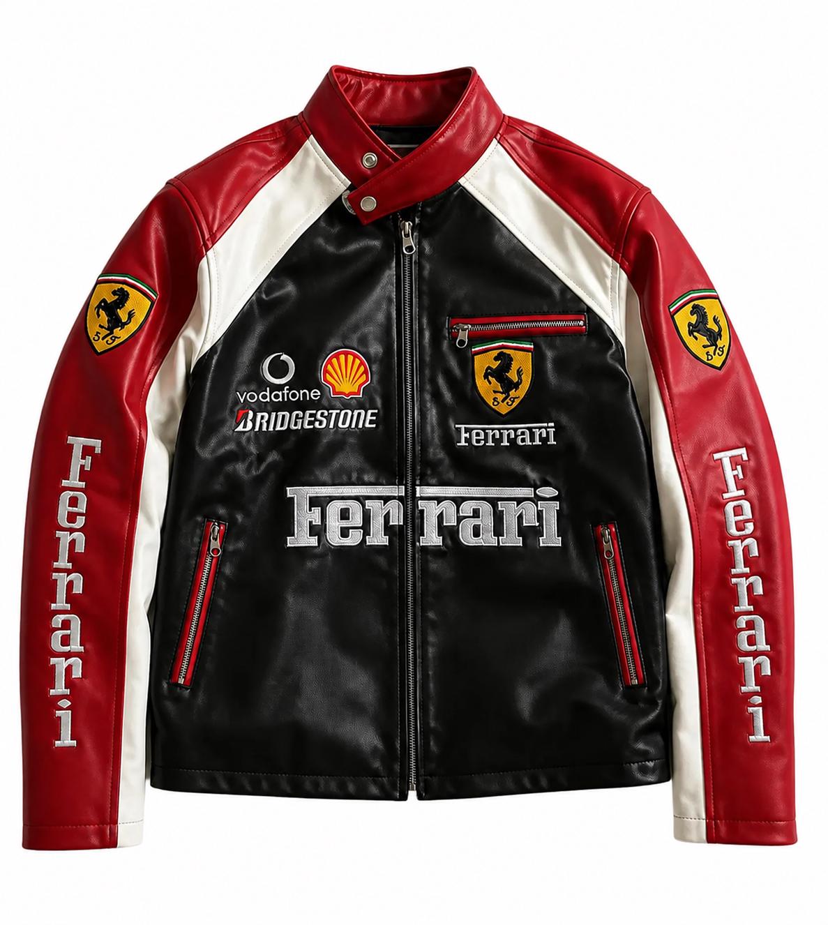 Ferrari jacket leather - Etsy 日本