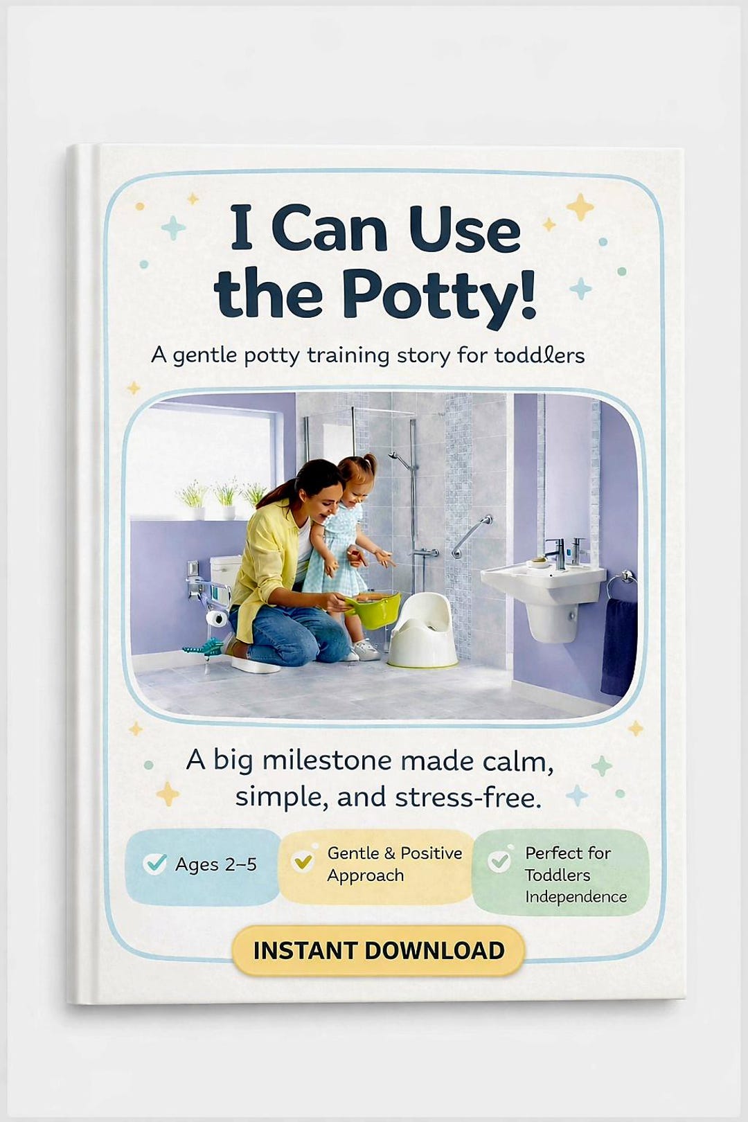 Potty Training Story Book Bundle | Visual Routine Chart, Rewards ...
