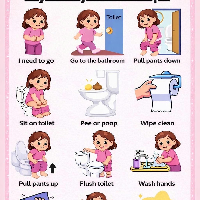 Autism Pee Chart - Etsy
