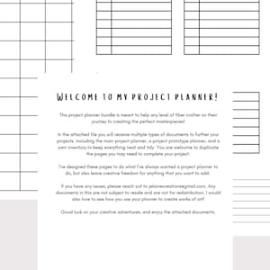 PDF-paket med virk- och stickprojektplanerare