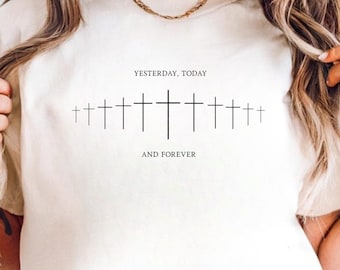 Faith Cross Shirt: Christian Bible Verse Unisex Tee, BB10