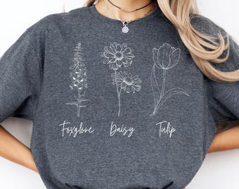 Subtle FDT Shirt, Anti Donald Trump shirt, Floral FDT Gift, Flower Anti Trump Shirt, Anti MAGA Shirts, Political Tee, Feminist Shirt
