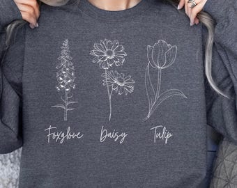 Subtle FDT Sweatshirt, Anti Donald Trump Sweatshirt, Floral FDT, Flower Anti Trump Shirt, Anti MAGA Shirts, Political Tee, Feminist Shirt