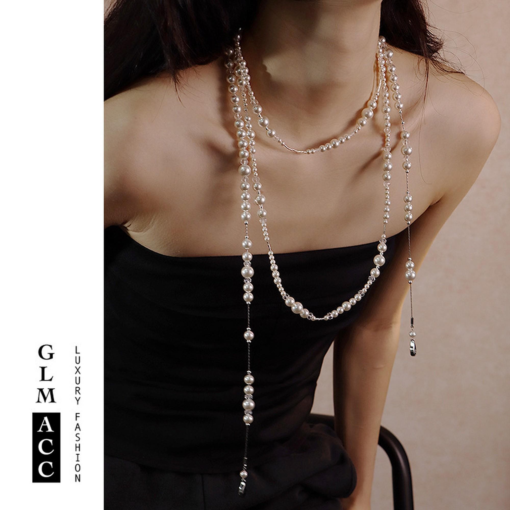 Vivienne Westwood Broken Pearl Necklace - Etsy