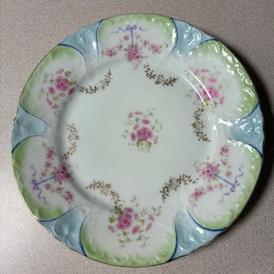 Carl Tielsch Hand Painted Porcelain Plate 1875-1909