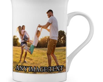 Personalised (Any Image/Text) Fine Bone China Mug