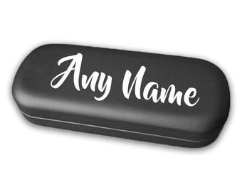 Personalised (Any Name) Harvey Glasses Case - Grey