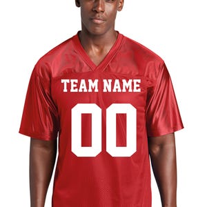 Custom Football Jersey, Personalized Football Jersey,Team Name & Number Jersey, Sports Uniform, Game Day Outfit For American Football Fan
