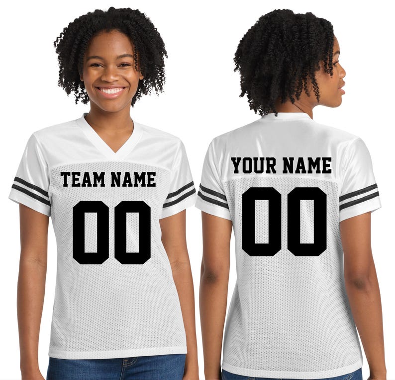 women jersey, custom jersey, sports jersey, mesh v neck, replica shirt, game day tee, custom soccer, womens football, team jersey, gift jersey, sporty shirt, custom name, cool jersey