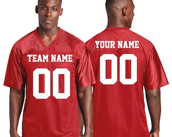 Personalized Soccer/Football Jersey: Breathable Mesh, Custom Name & Number