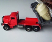 hot wheels peterbilt cement truck 1979