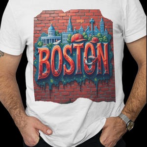 Boston T-Shirt Unisex | Boston Graphic Tee | Boston City Shirt | Gift for Boston Lovers | Boston Themed Shirt | Boston Souvenir Top