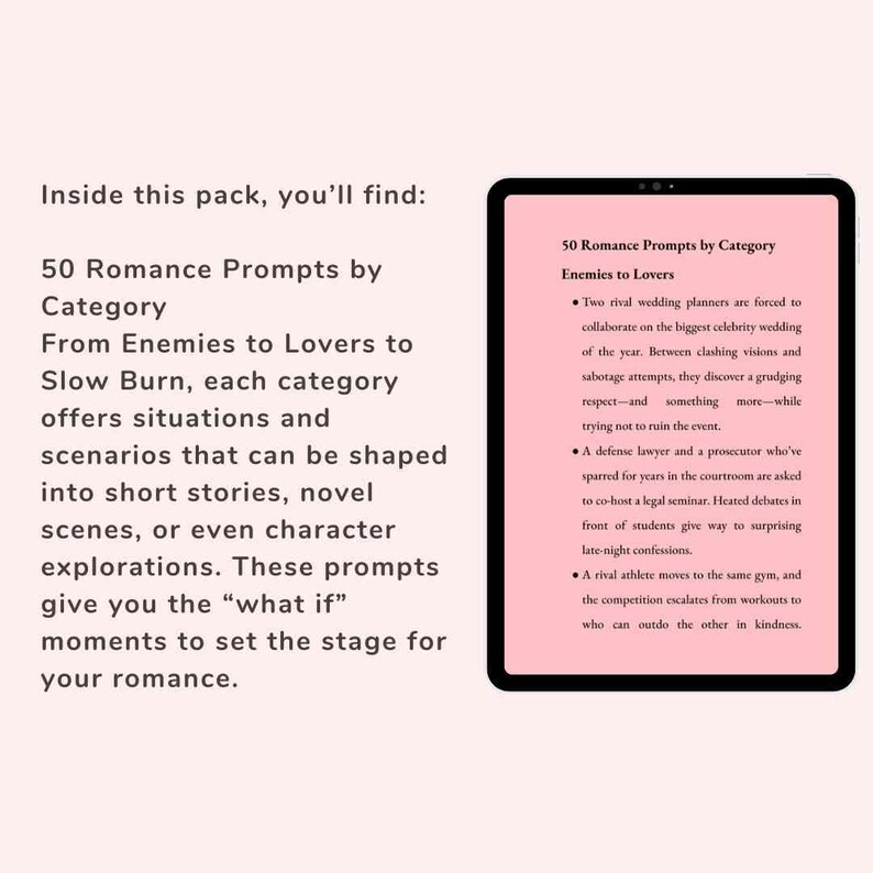 100 Romance Writing Prompts | Love Story Ideas & Scene Inspiration for ...