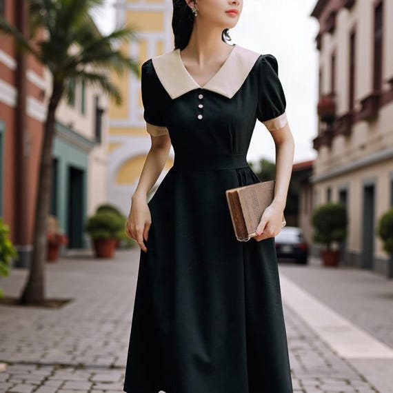 black linen dress maxi Angelina Linen Maxi Dress
