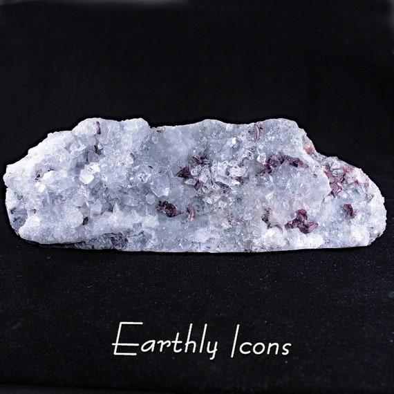 Large (1.3kg) Gemmy Apophyllite with Heulandite Specimen; Apophyllite Crystal Cluster; Crystal Home Décor; Zeolite Crystal Combo Specimen