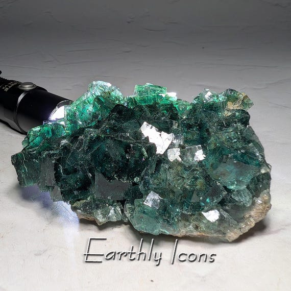 Fluorite from Okorusu Mine, Namibia; Okorusu Fluorite Crystal Specimen; Multi Color Fluorite Crystal; Raw Fluorite Crystal from Namibia
