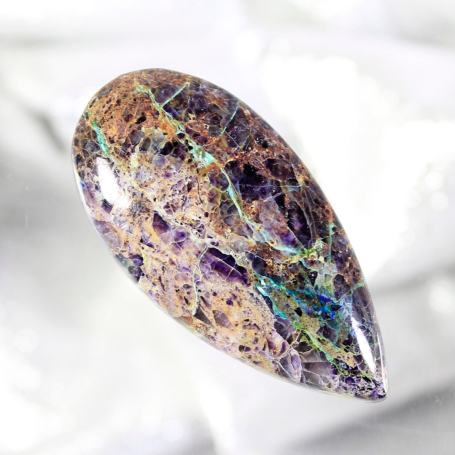 Kaleidoscope Prism Stone Designer Cut Cabochon, Designer Cabochons; a/k