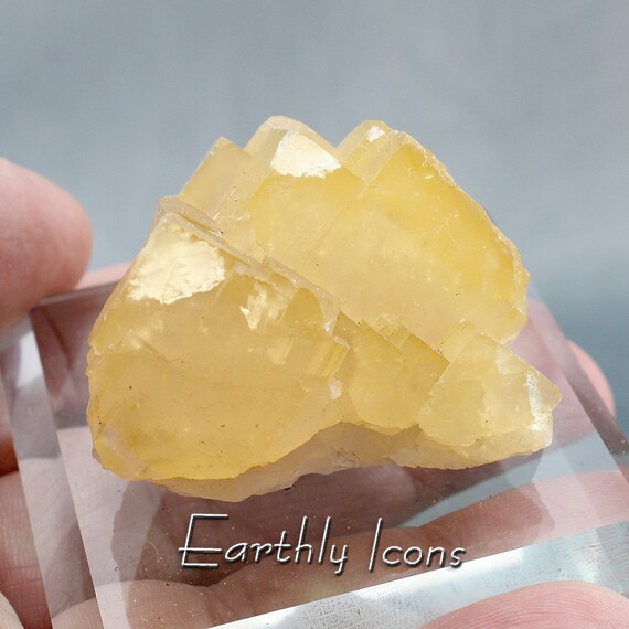 Yellow Fluorite from Hebei Province China; Yellow Fluorite; Raw Fluorite Crystals; Chinese Fluorite
