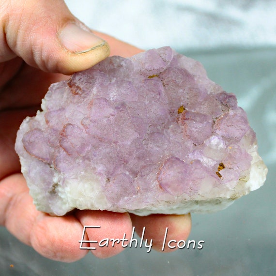 Fluorite From Navidad Mine, Durango, Mexico; Purple Fluorite Crystal Cluster; Mexican Fluorite; Lavender Fluorite; Raw Fluorite