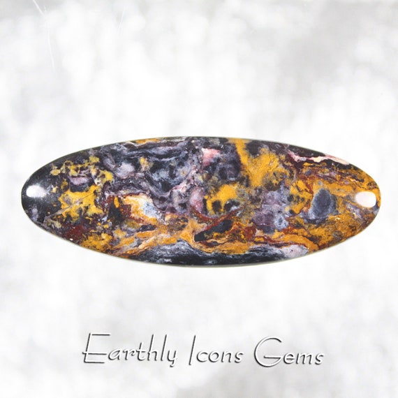 Indian Blanket Jasper Designer Cut Cabochon
