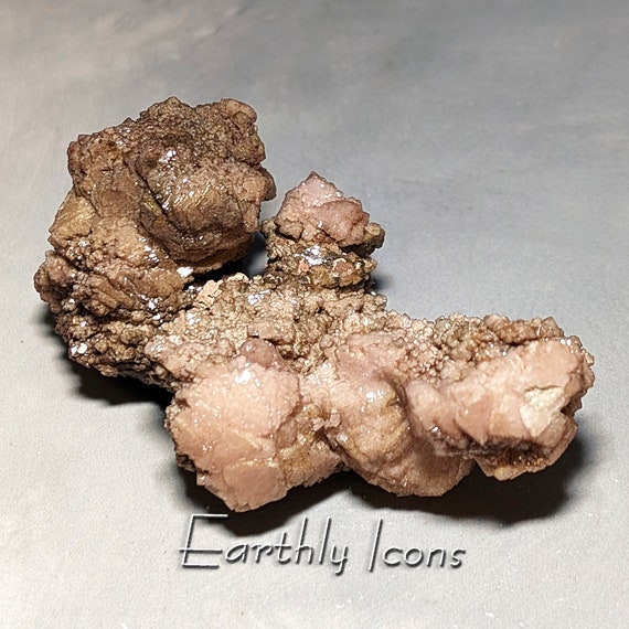Rare Olmiite Mineral Specimen from N'Chwaning II Mine, Duruman, Kalahari Manganese Field, Northern Cape, South Africa; Raw Olmiite Specimen