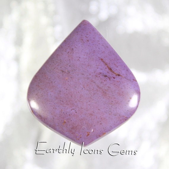 Lavender Jade Designer Cut Cabochon