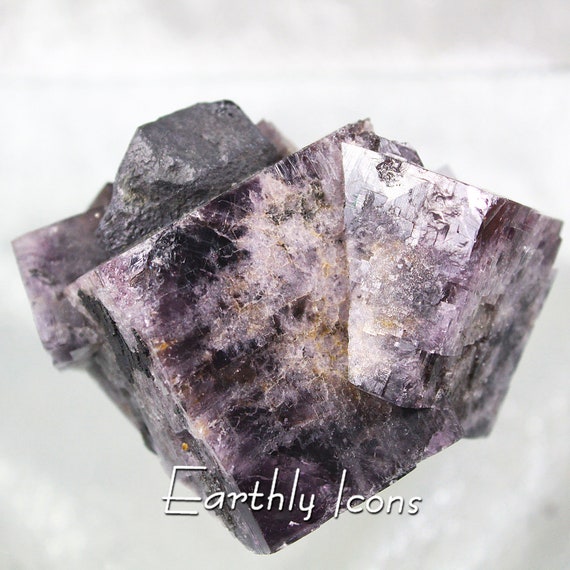 Large Fluorite and Galena from Purple Rain Pocket, Lady Annabella Mine; Raw Fluorite; Lady Annabella Purple Fluorite; English Fluorite