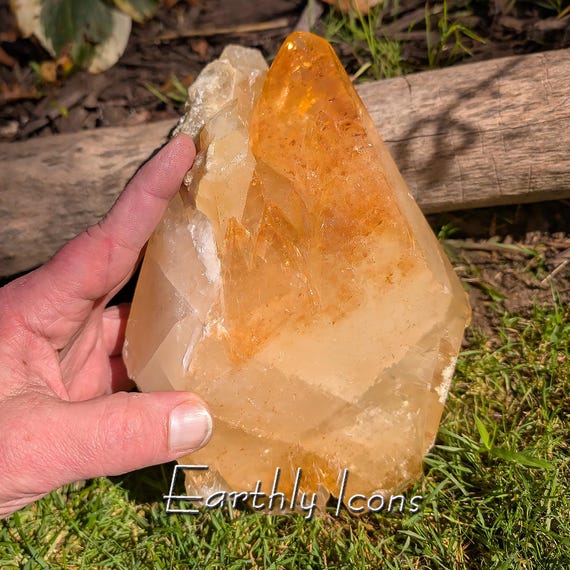Large Stellarbeam Calcite from Elmwood Mine, Carthage, Tennessee; Calcite Cluster; Elmwood Calcite; Calcite Crystals; Raw Calcite Specimen