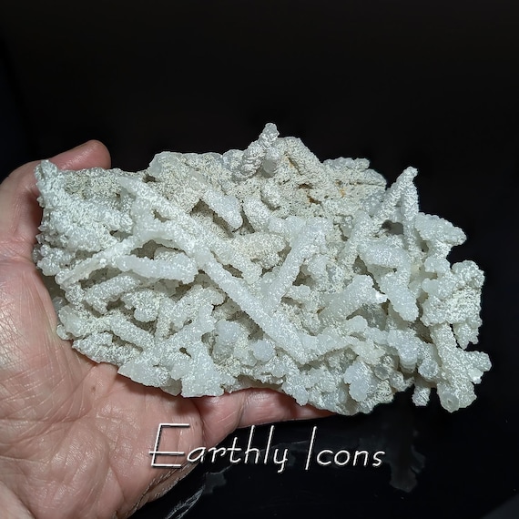 Prehnite with Gyrolite from Nashik District, Maharashtra, India; Light Green Prehnite; Raw Prehnite Mineral Specimen