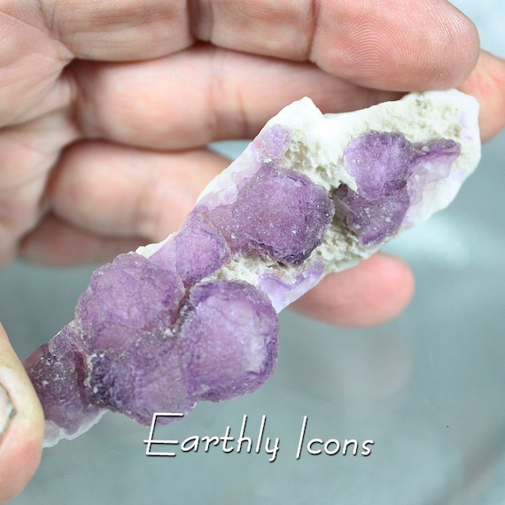 Fluorite From Navidad Mine, Durango, Mexico; Purple Fluorite Crystal Cluster; Mexican Fluorite; Ball Fluorite; Raw Fluorite