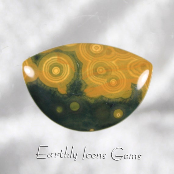 Kambaby Ocean Jasper Designer Cut Cabochon