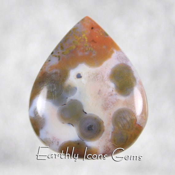 Ocean Jasper Designer Cut Cabochon