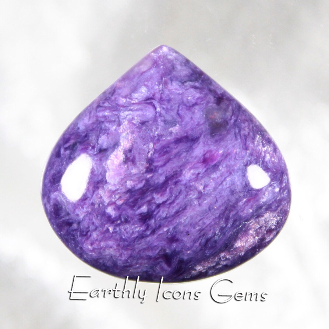 Top Grade Charoite Designer Cut Cabochon
