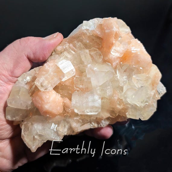Apophyllite with Stilbite from Nashik District, Maharashtra, India