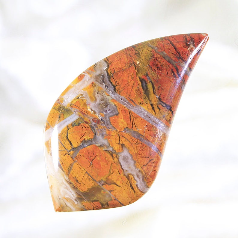 SALE PRICE Stoney Creek Jasper Designer Cut Cabochon Etsy