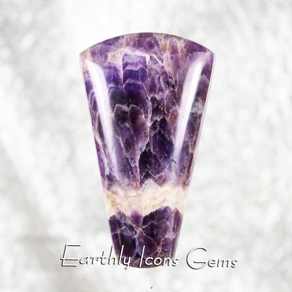 Reef Amethyst Designer Cut Cabochon
