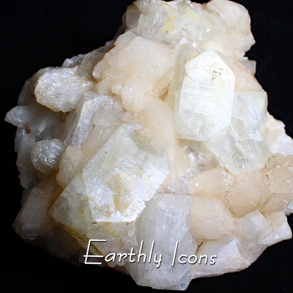 Large Apophyllite, Stilbite and Heulandite; Apophyllite Crystal Specimen; Apophyllite and Stilbite Crystals; Zeolite Combo Crystal Specimen