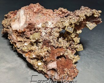 ミメタイトおよびウルフェナイト鉱物標本 |サンフランシスコ鉱山