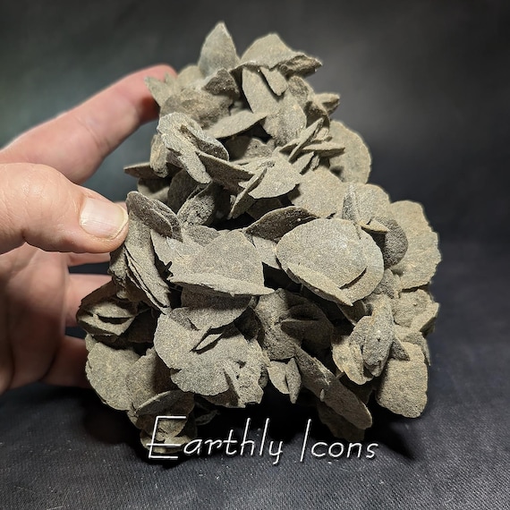 Large Sand Selenite Cluster Formation Display Specimen from Peru; Desert Roses; Raw Mineral Specimen